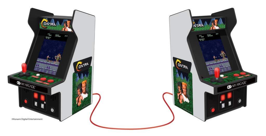 RETRO ARCADE CONTRA Micro Player My Arcade Video Game 20cm x 15.7cm x 11.6cm F/S