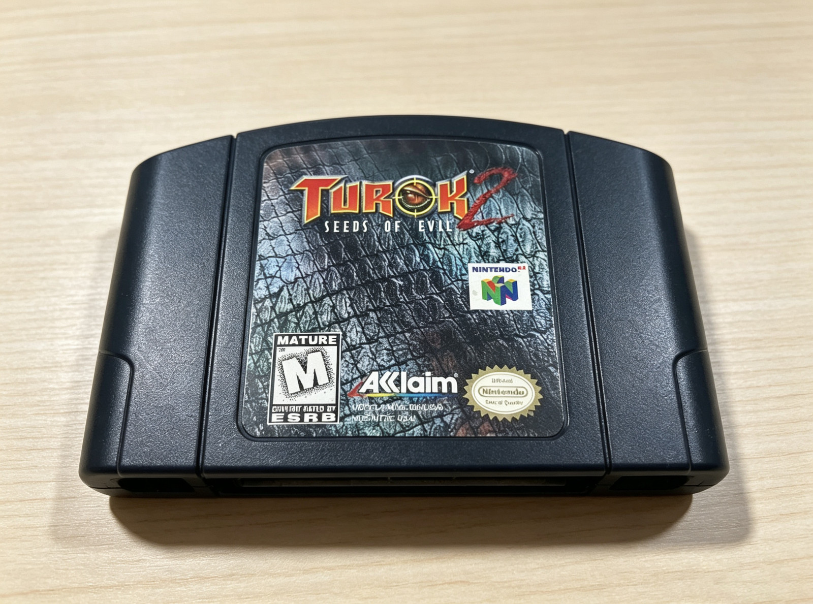 Turok 2 -Seeds of Evil For Nintendo 64 Fast Shipping US Version