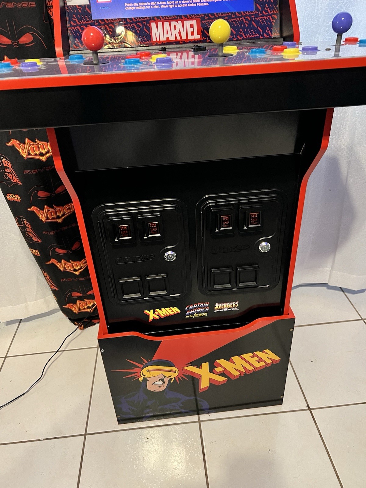 🕹️ARCADE1UP X-MEN 4 Arcade PLAYER ORIGINAL W RISER – WORKING GREAT
