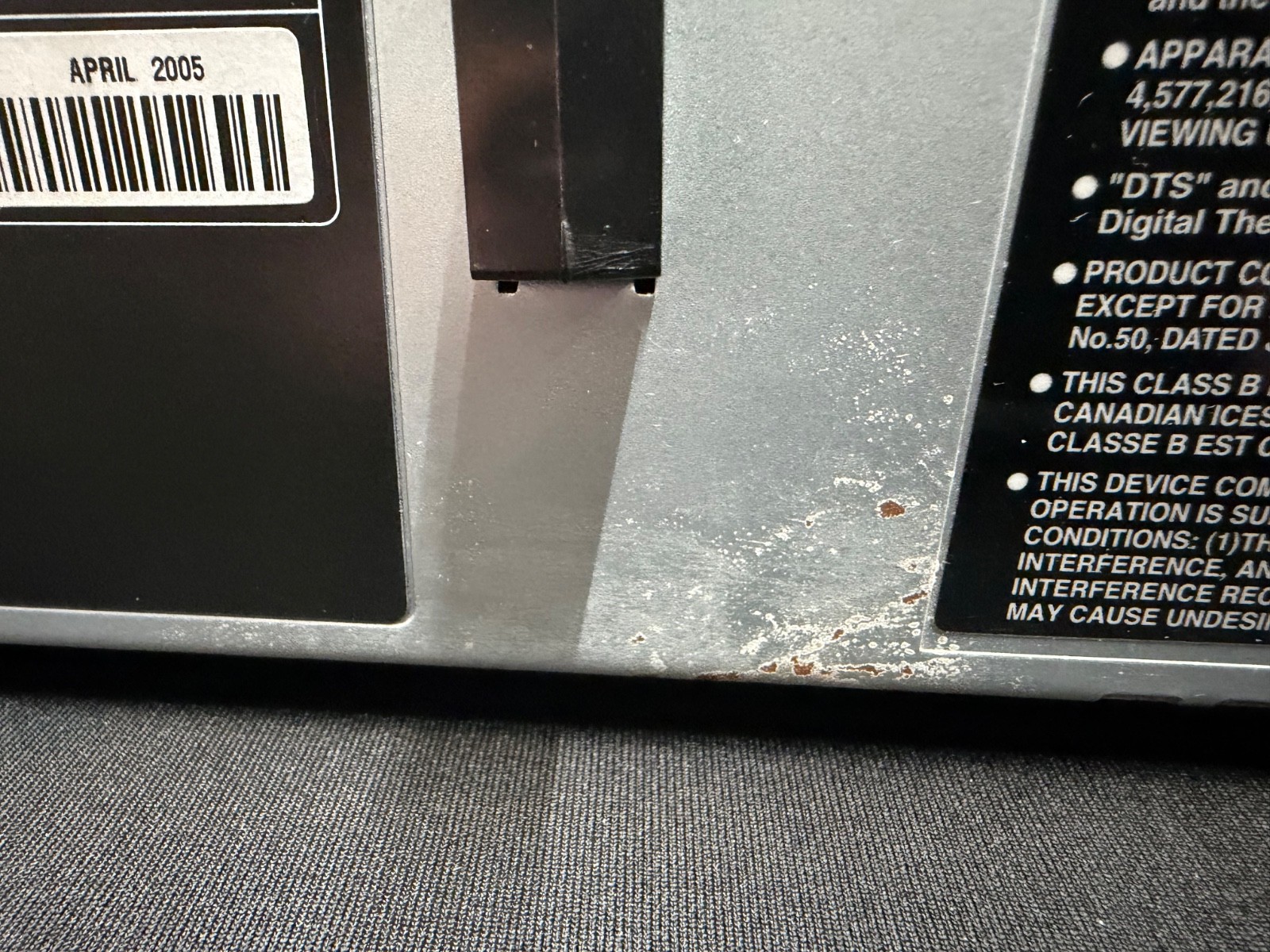 Insignia DVD / VHS combo model DVD040924 (no remote)