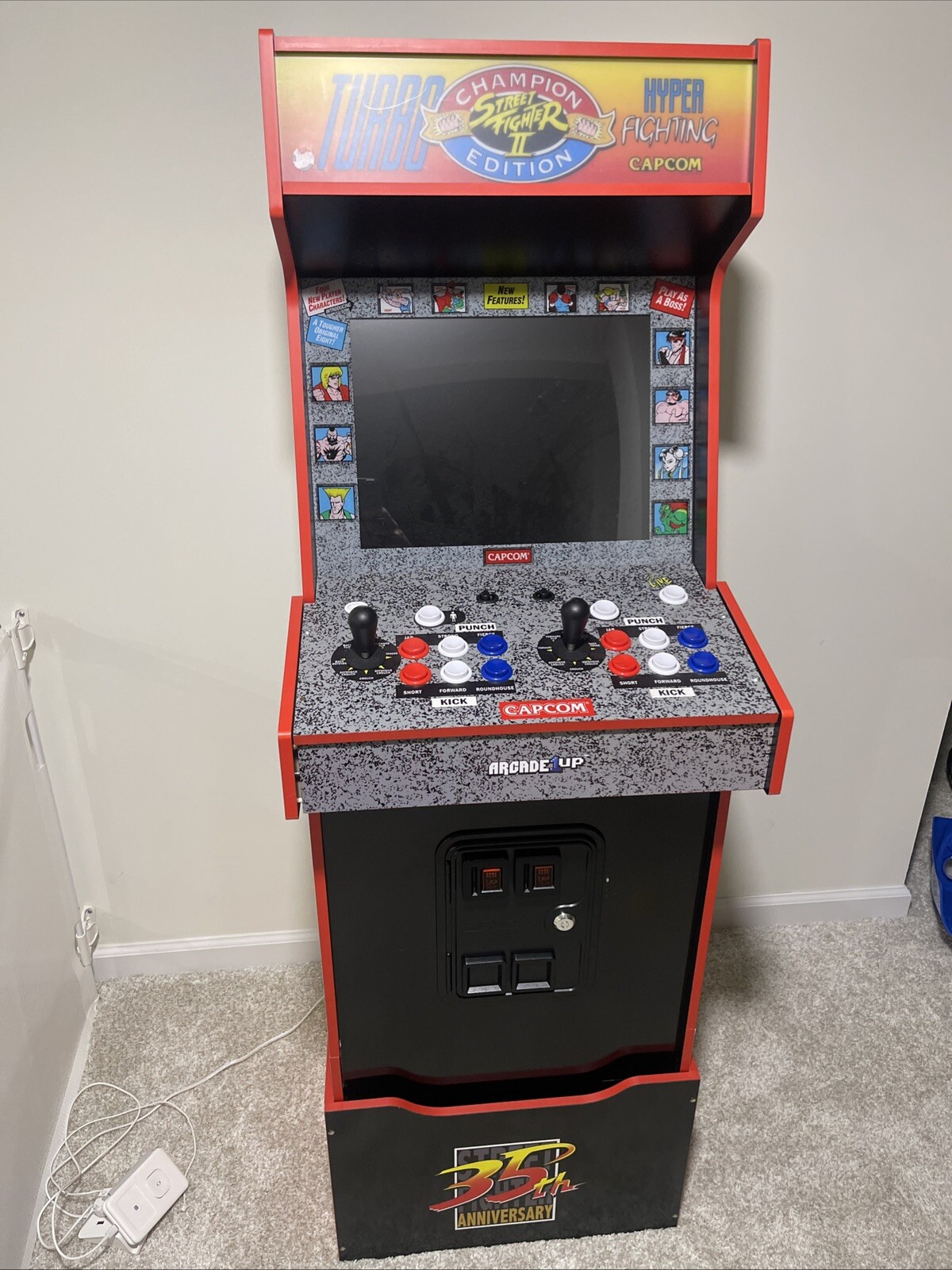 Arcade1Up 14 in1 Game Machine Street Fighter II Turbo Hyper Fight Legacy Video