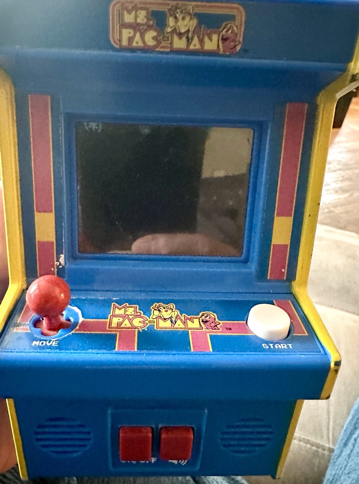 Arcade Classics Ms.Pac-Man Hand Held #09615 Retro Mini Arcade Game 2018 Tested
