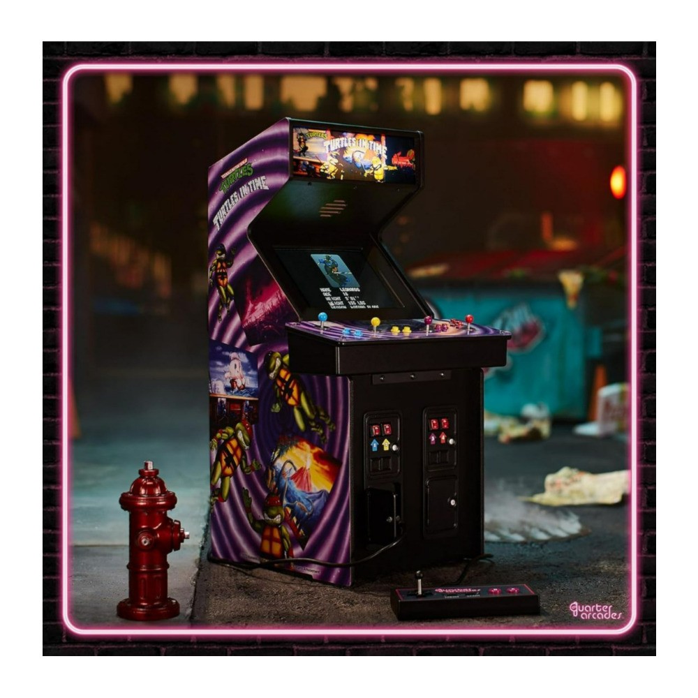 Numskull Quarter Arcades – TMNT Turtles in Time Mini Arcade – 1/4 Scale