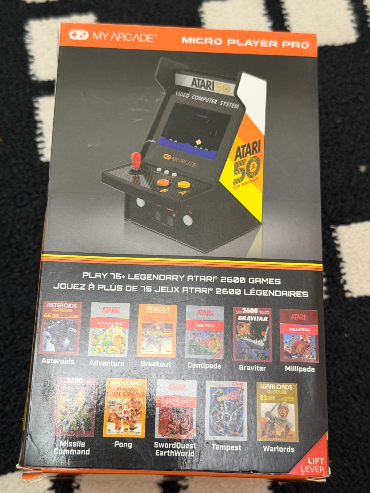 My Arcade Micro Player Pro Atari 50th Anniversary 100 Games Retro Arcade