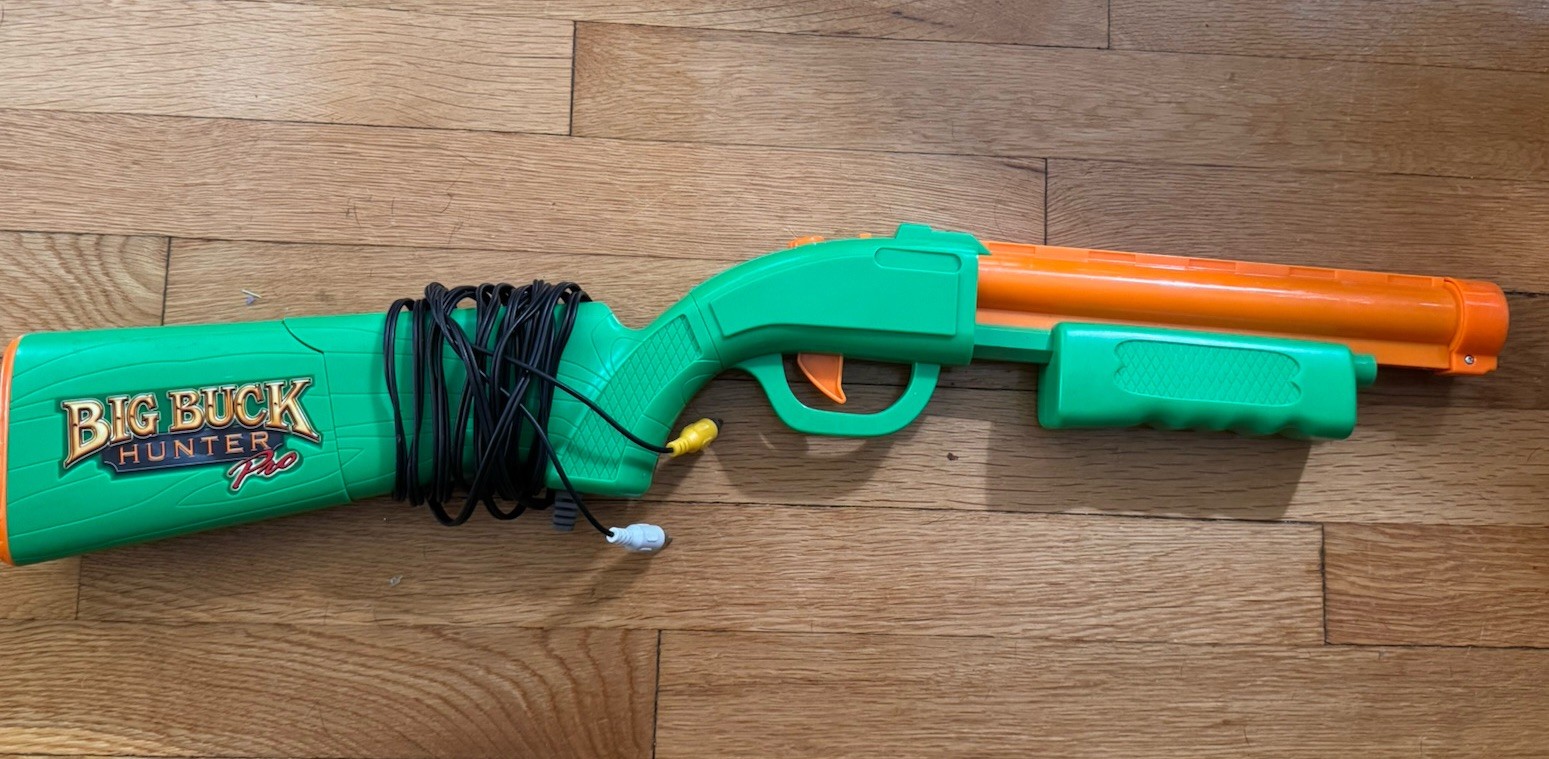 BIG BUCK HUNTER PRO JAKKS Pacific Shotgun Only Green