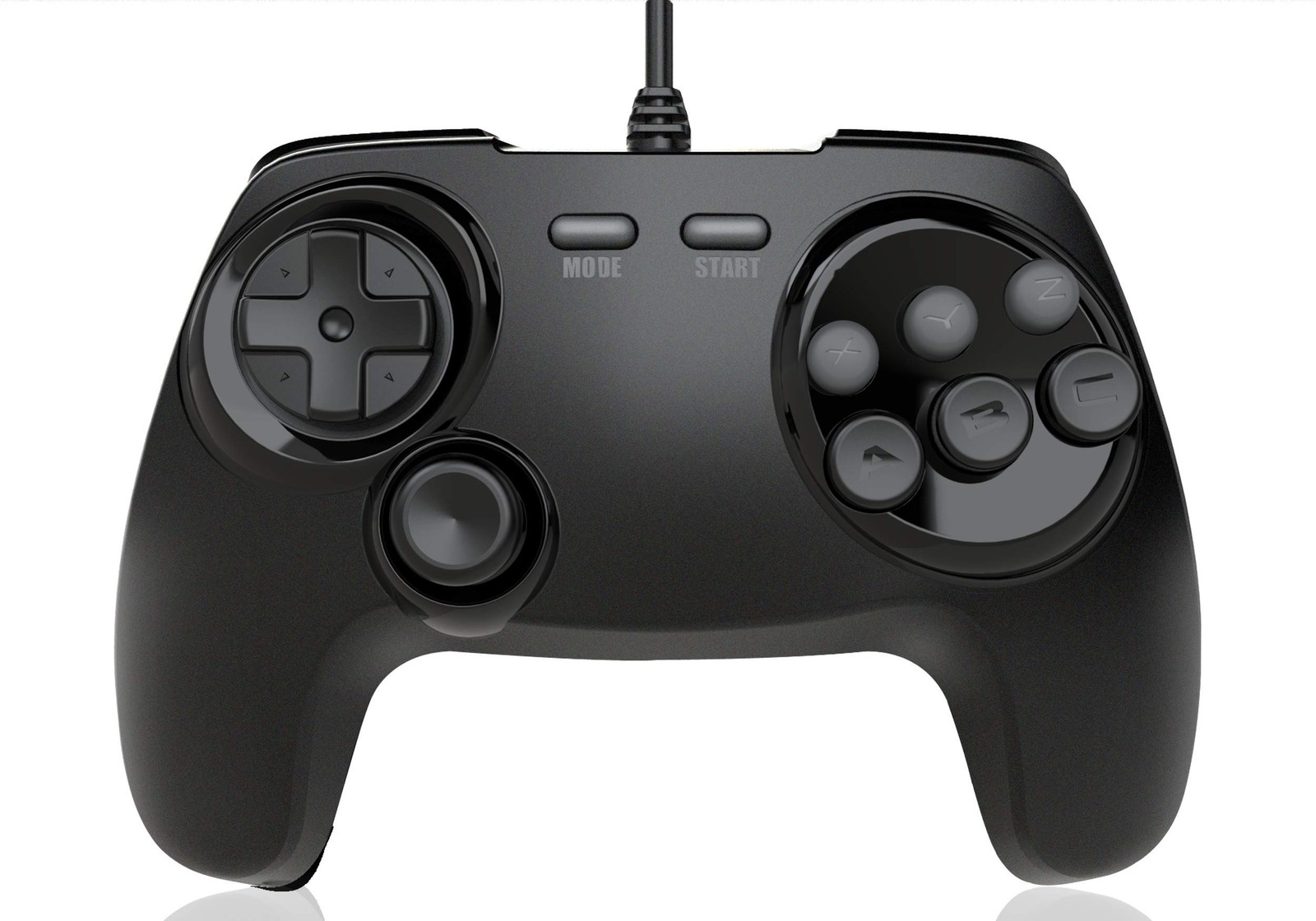 Retro Fighters BrawlerGen 2-in-1 Controller – Black, Special Edition Gray