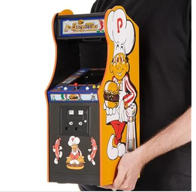 Numskull Quarter Arcade Burger Time Collectors Edition Mini Arcade Retro NEW 1/4