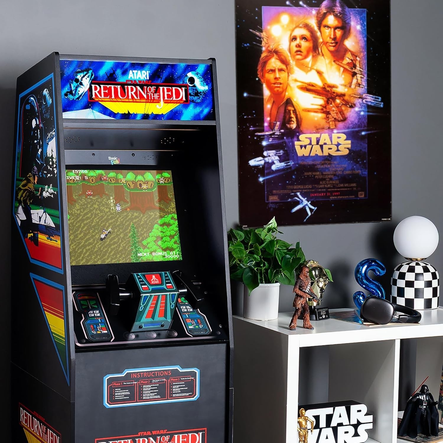 Arcade1up Classics Atari Star Wars Ultra Series Free Standing Electronic Game
