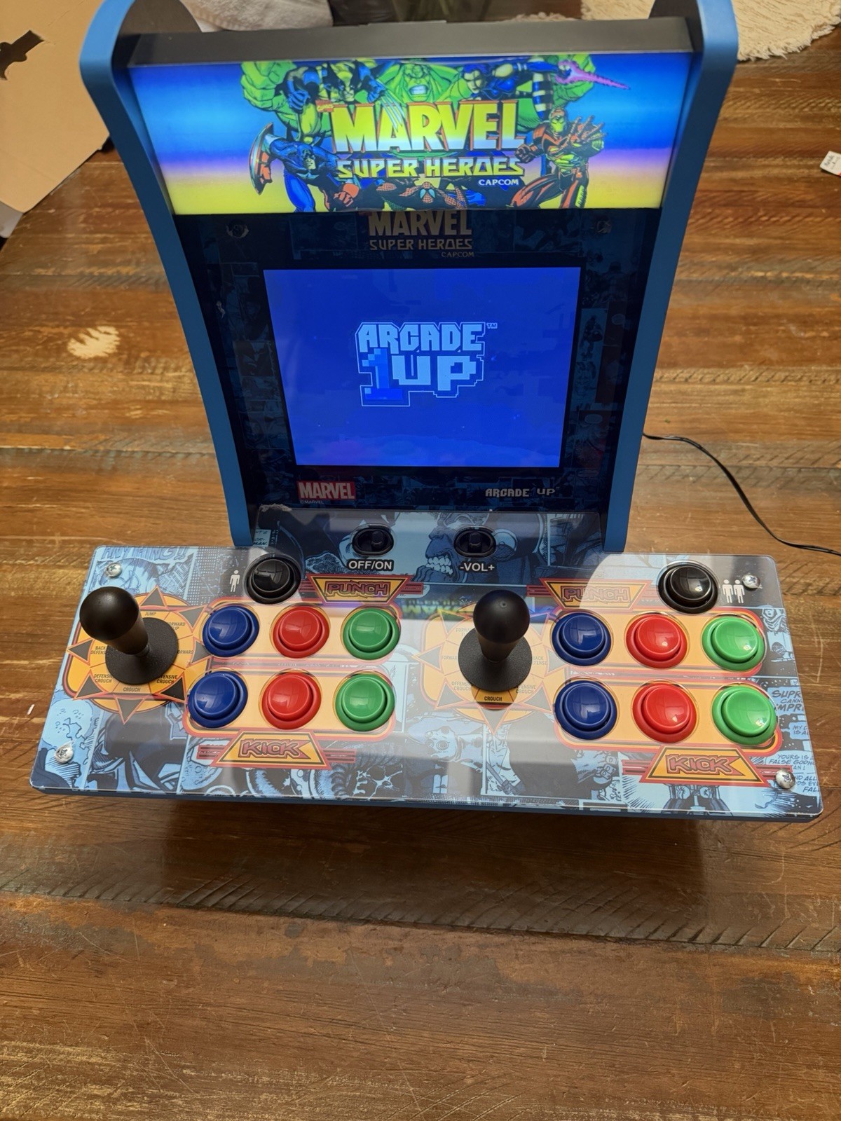 Arcade1Up Countercade Marvel vs Capcom X-Men Street Fighter Punisher