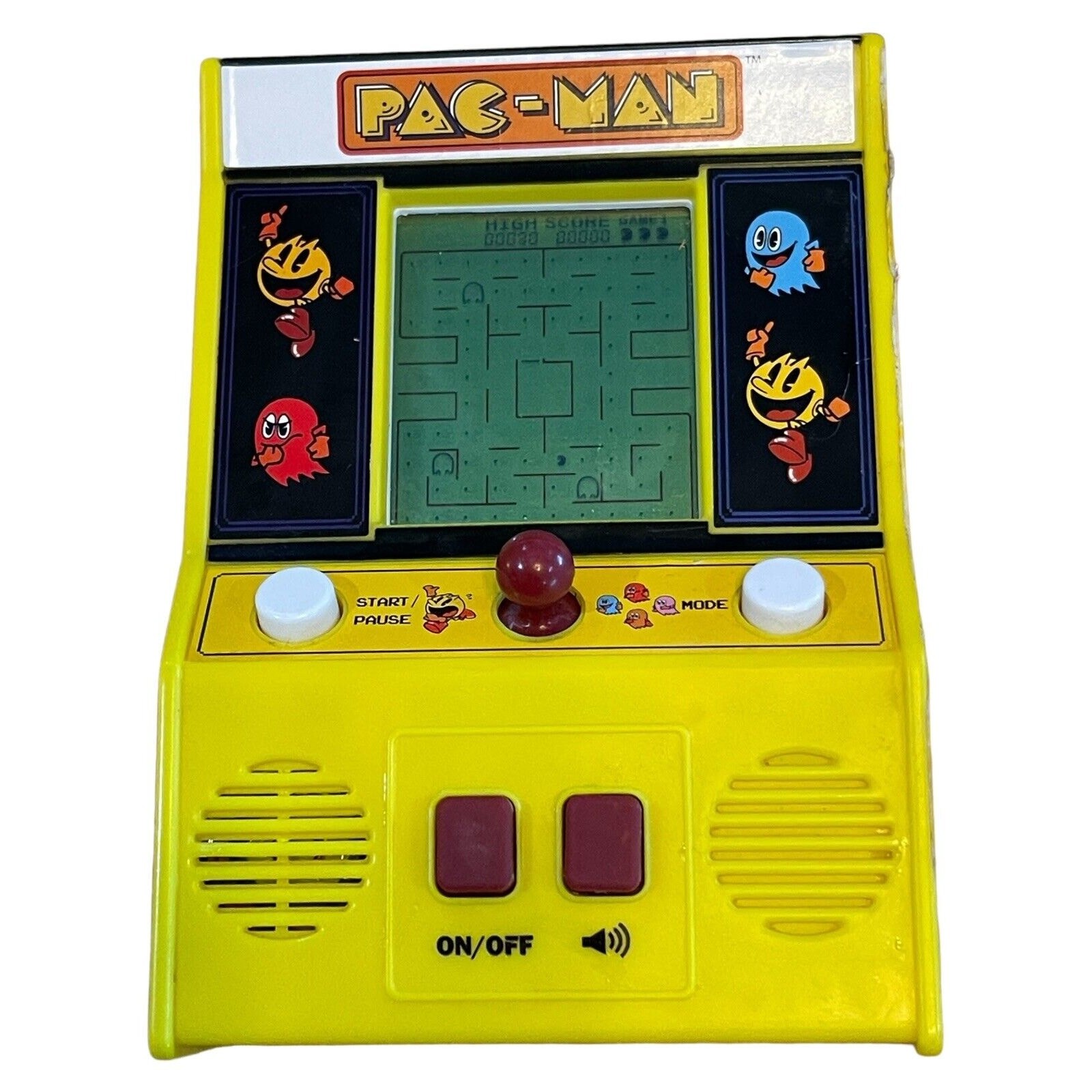 Pac-Man Mini Arcade Game Bandai Namco Miniature Pacman Used Tested