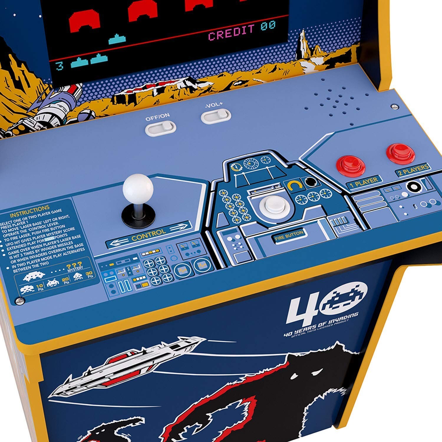 RARE!! Arcade1Up Space Invaders Arcade Machine NEW IN BOX – SEALED