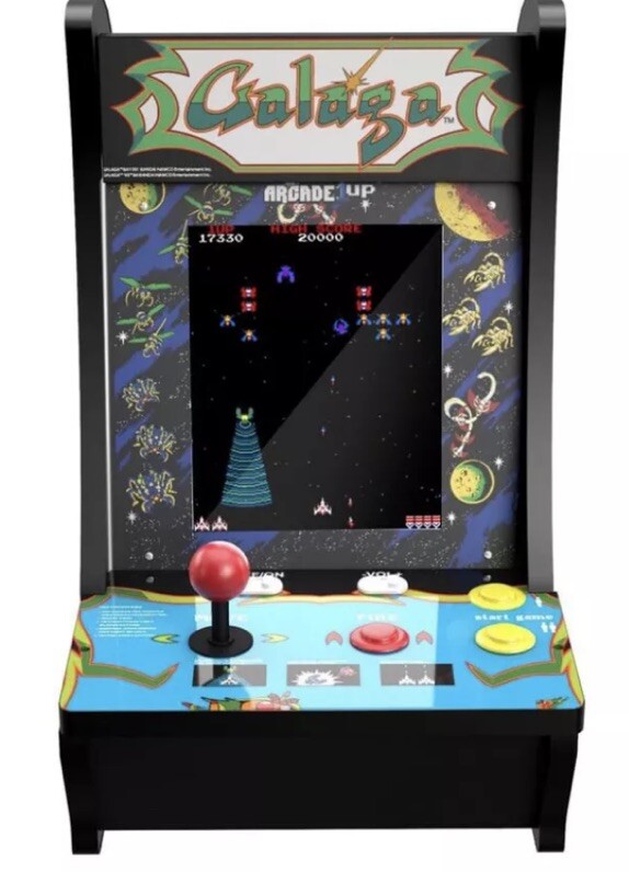 Arcade1Up Galaga Galaxian CounterCade 18.5”-BRAND NEW!