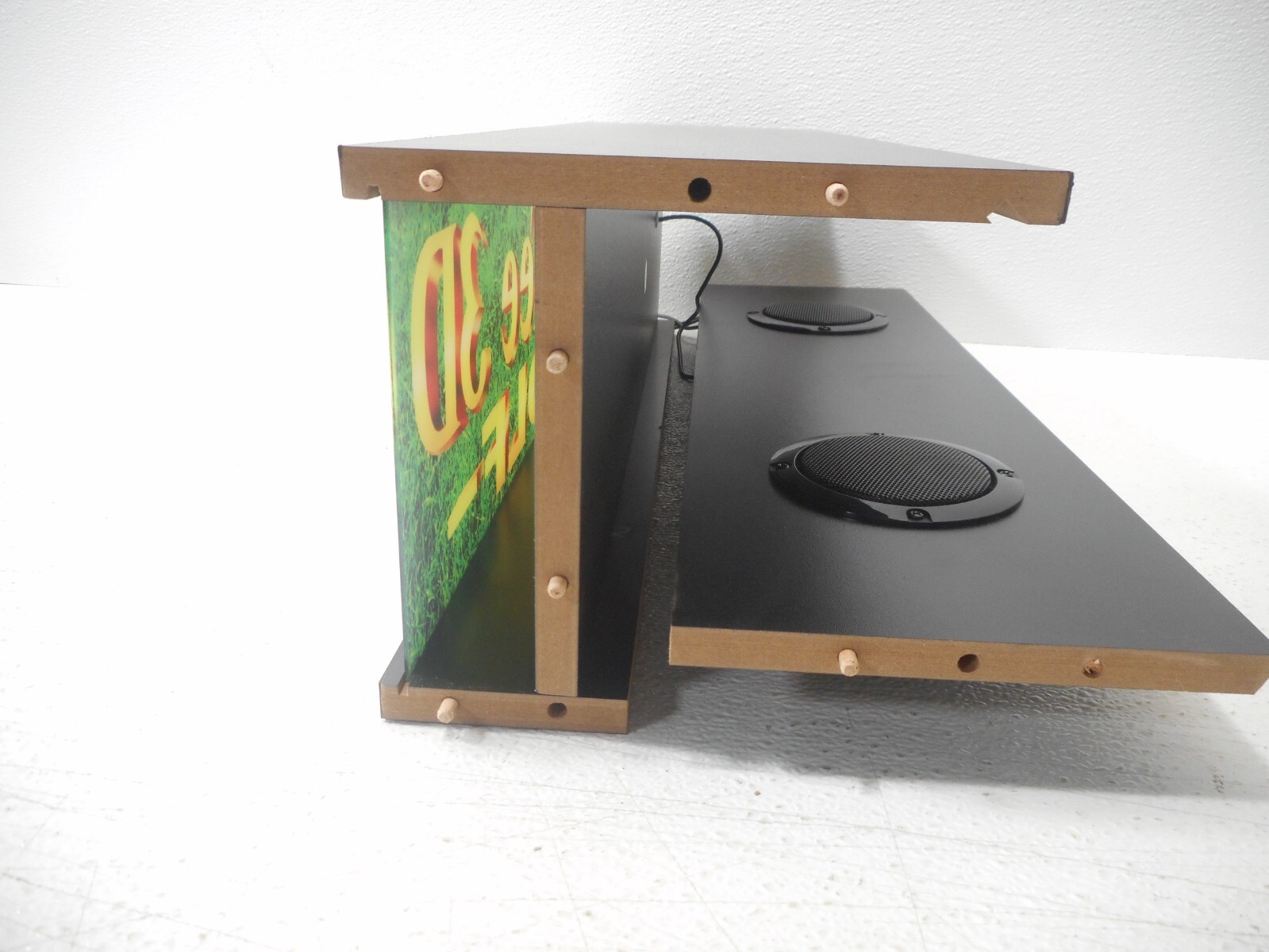 Arcade1Up – Golden Tee 3D Golf Front Sign with Speakers ONLY