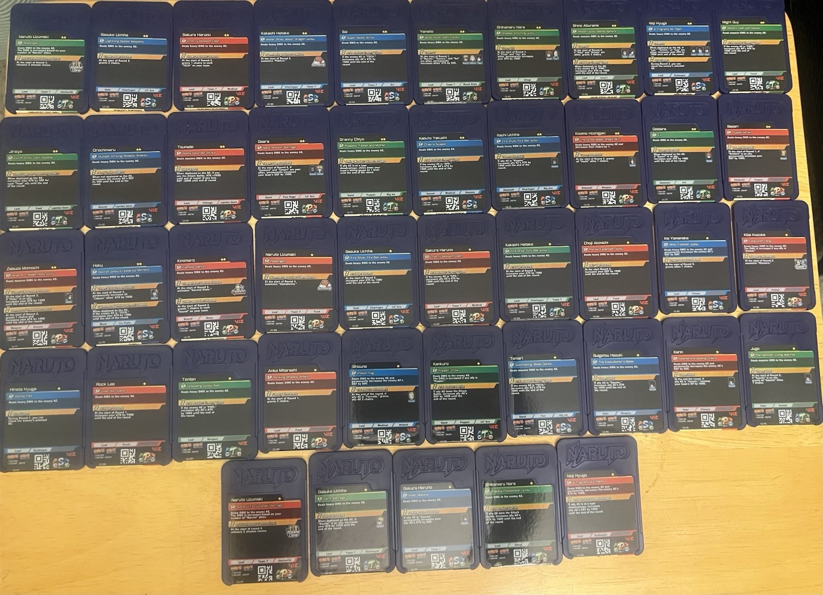 Naruto Emblem Battle – Volume 1 Full Set 1-2 stars 45 pcs or $1.50 each