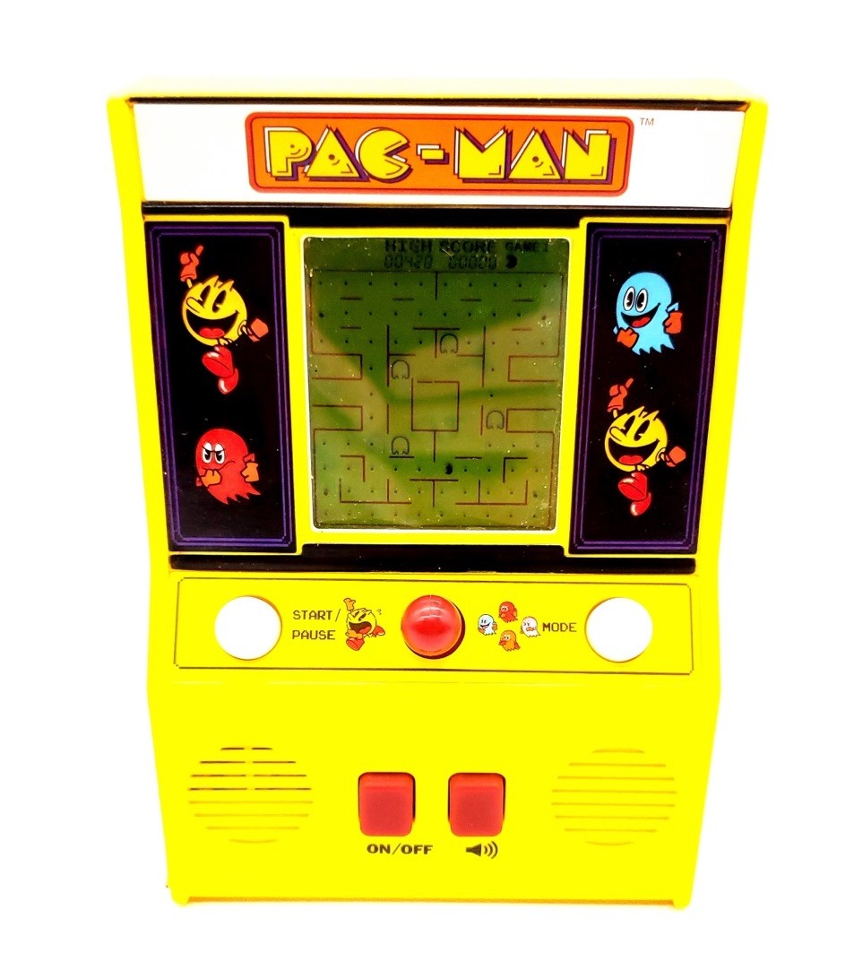 Bandai Namco Classics Pac-Man Retro Handheld Mini Arcade Game Basic Fun TESTED