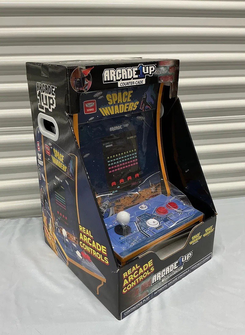 NEW Arcade1Up Space Invaders Counter-Cade Countertop Arcade 1up Countercade NSIB