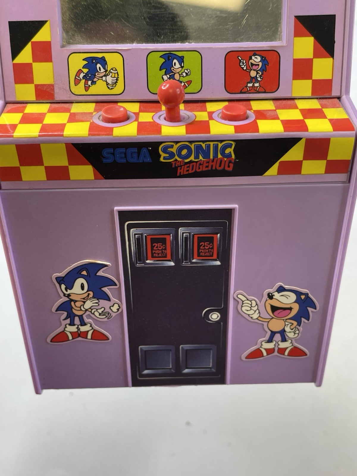 Sega Sonic The Hedgehog Talking Arcade Cash Bank Super Rare *not Working