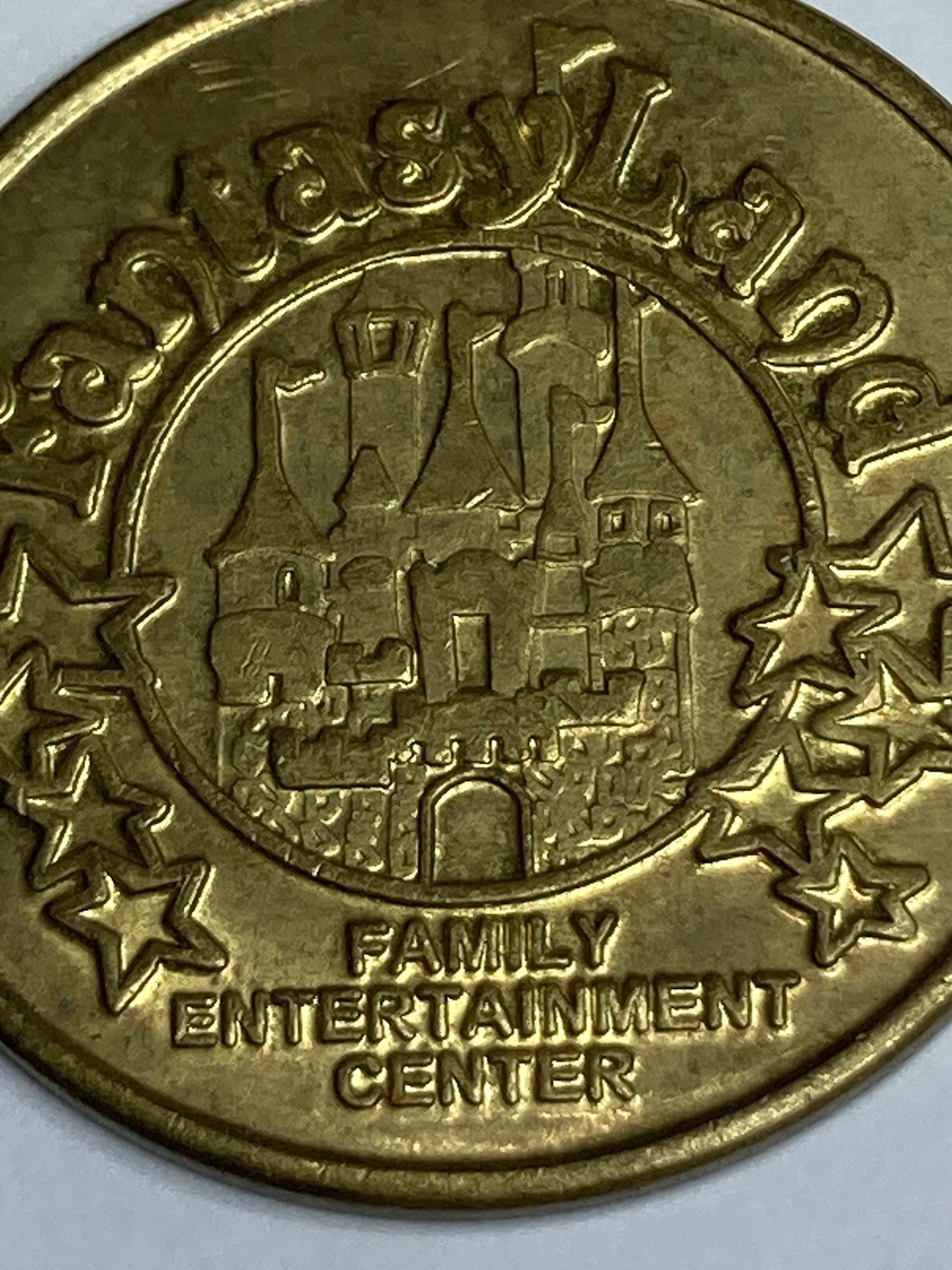 Fantasy Land Family Entertainment Center Arcade Token Seekonk Massachusetts #ce1