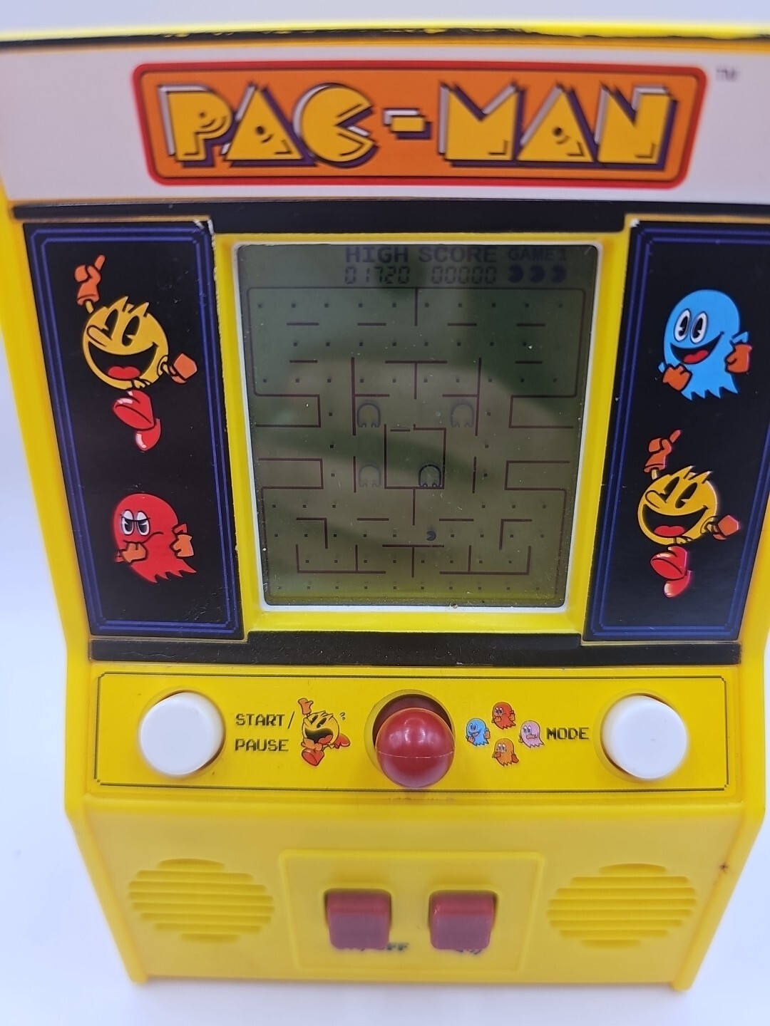 Pac-Man Mini Game Arcade Handheld Classic Retro Bandai Namco Tested And Works
