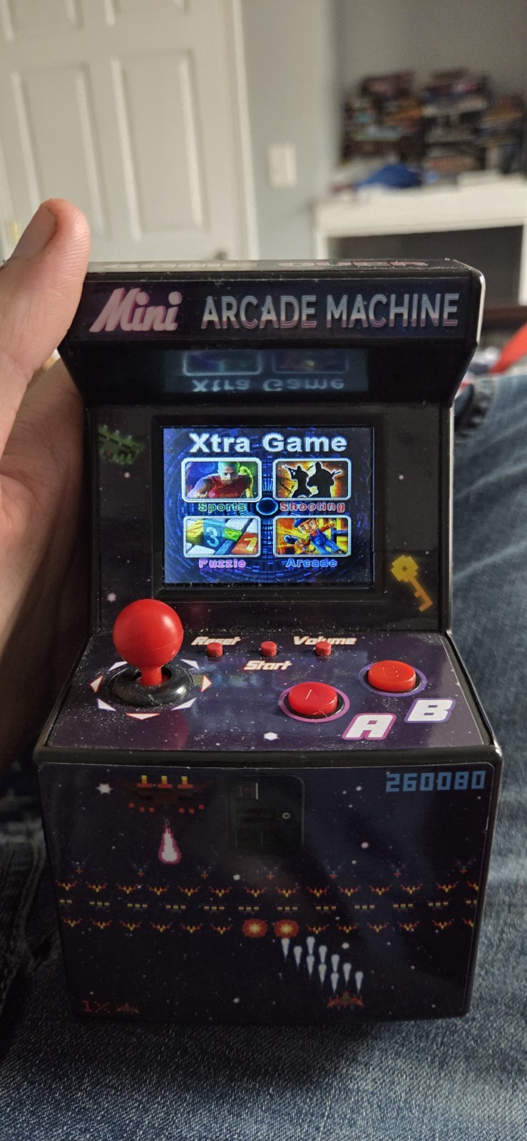 Orb Retro Mini Arcade Machine 240-in-1 Games, Tested Working