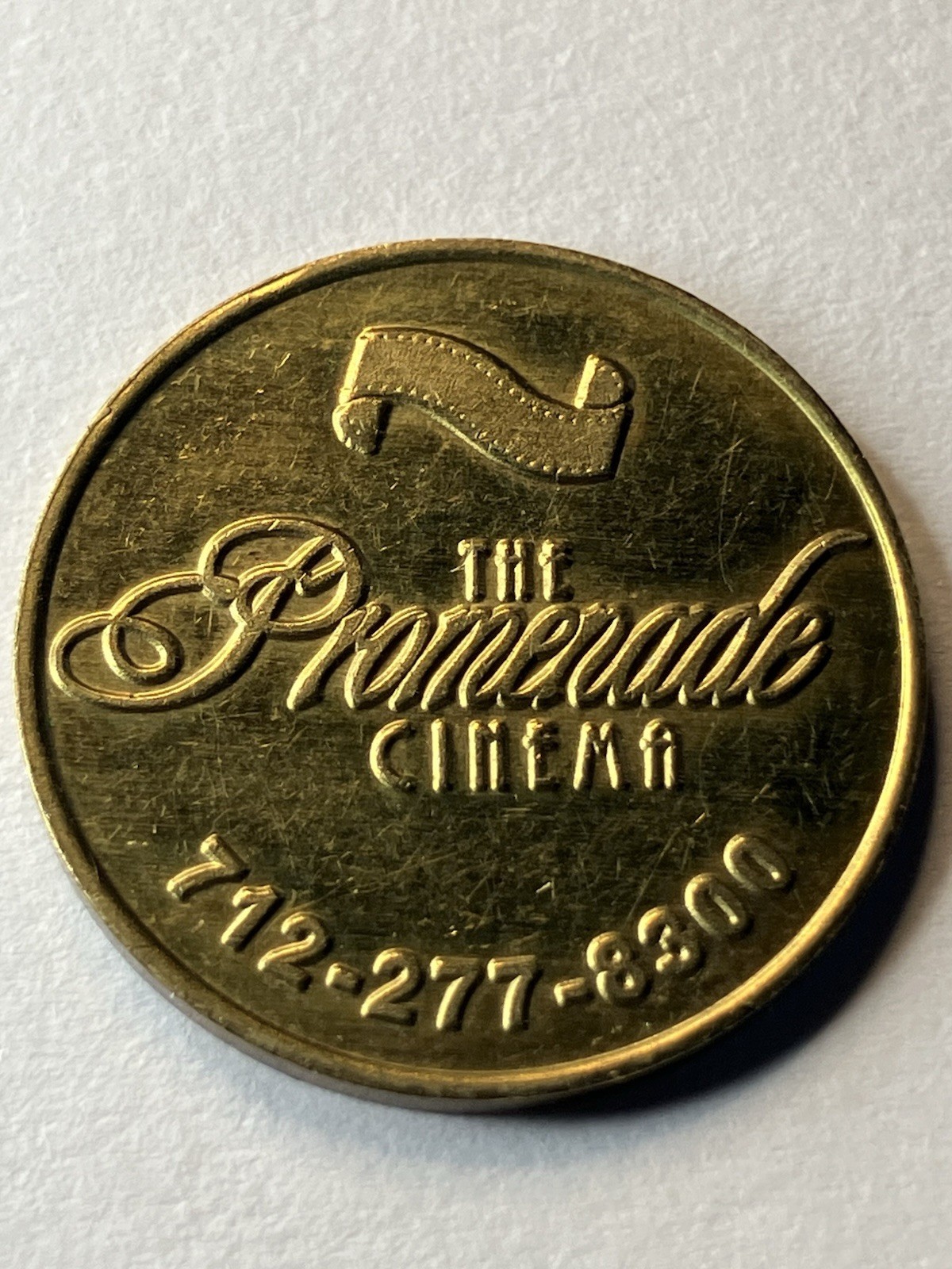 RARE PROMENADE CINEMA ARCADE SIOUX CITY IOWA B&G AMUSEMENTS OBSOLETE #um3