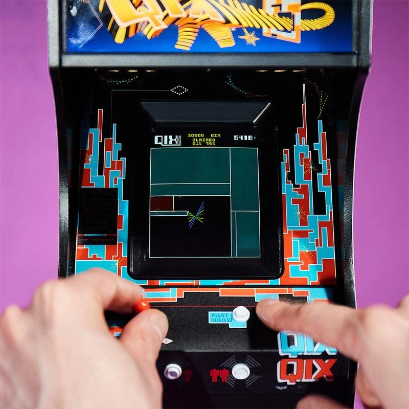 OFFICIAL TAITO QIX Quarter Size Arcade Cabinet