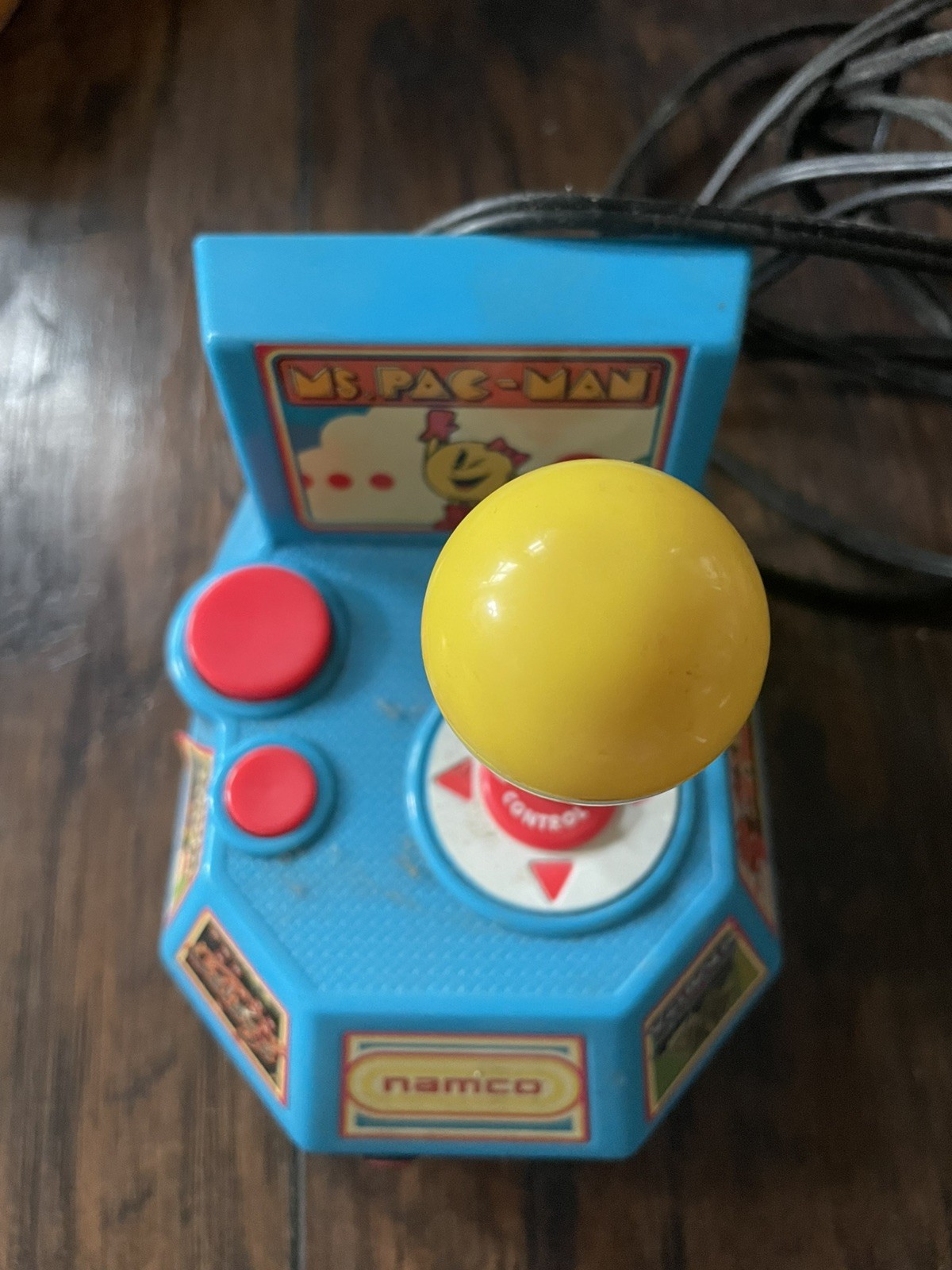 Jaaks Pacific 2004 Ms Pacman Video Game Controller Joystick