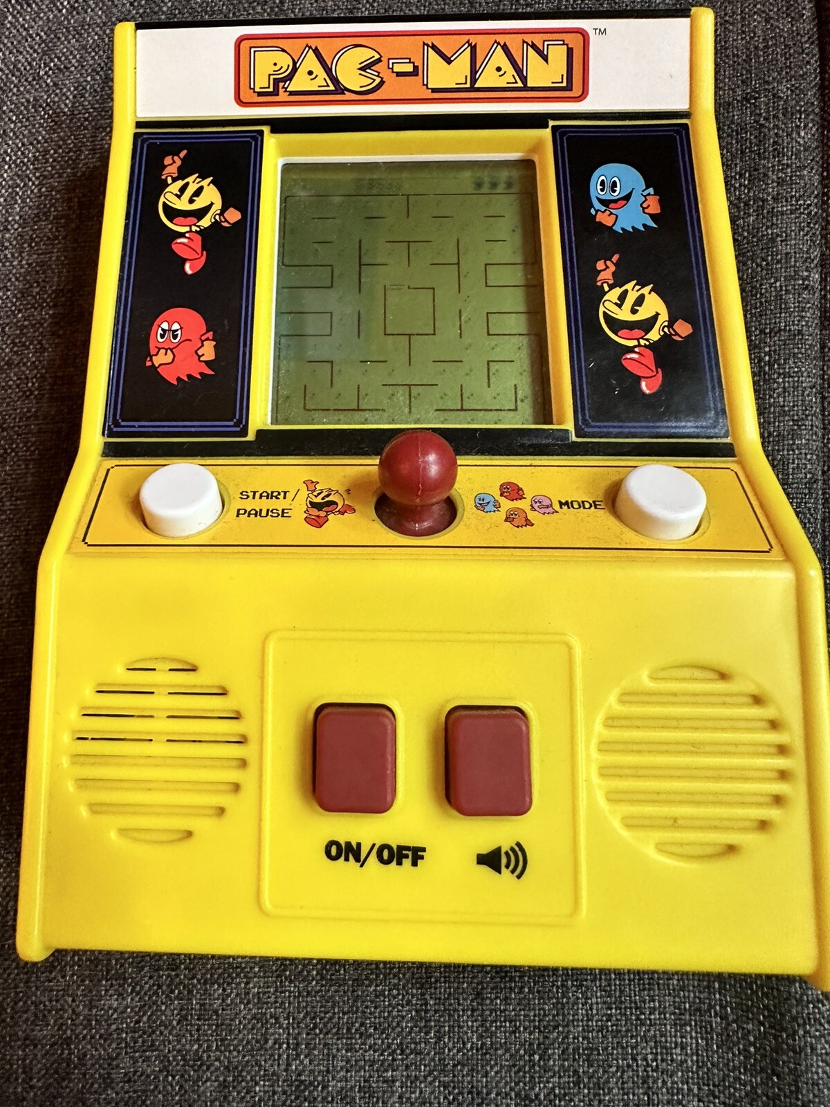 Pac-Man Handheld Retro Mini Arcade Classic Game Bandai Namco Working! Fast Ship!