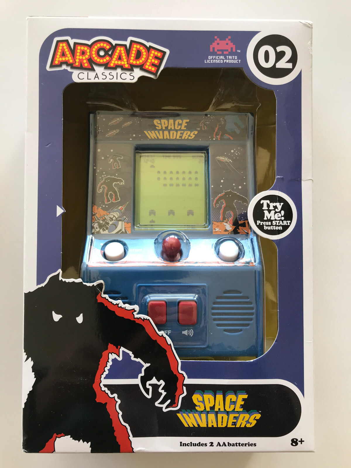 2 Bridge Direct Basic Fun Arcade Classics 01 Pac-Man 02 Space Invaders 2016 NEW