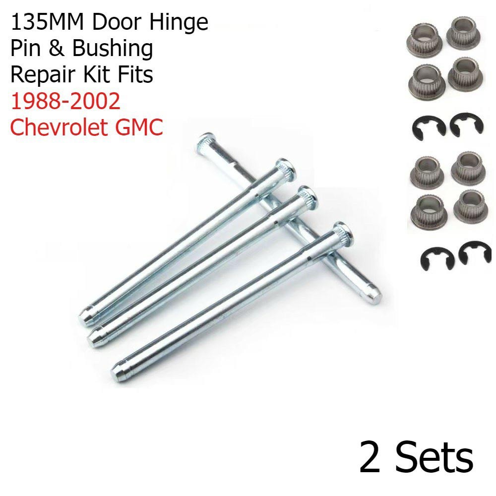 Premium Door Hinge Repair Kit Fits 88-02 Chevy GMC Truck SUV Van Models Heavy