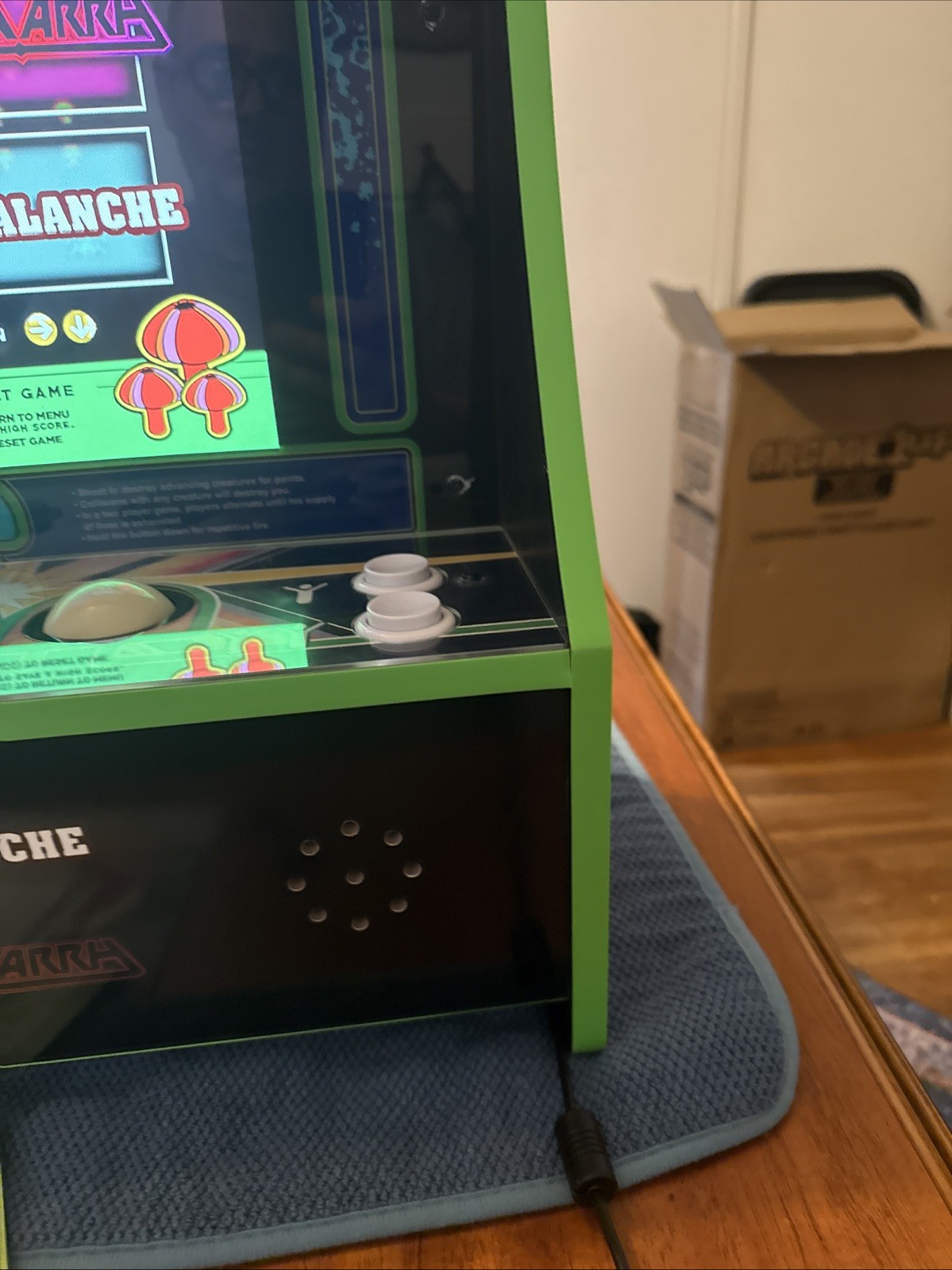 Arcade1up Centipede Mini Arcade 8 games in 1 Missile Command Akka Arrh