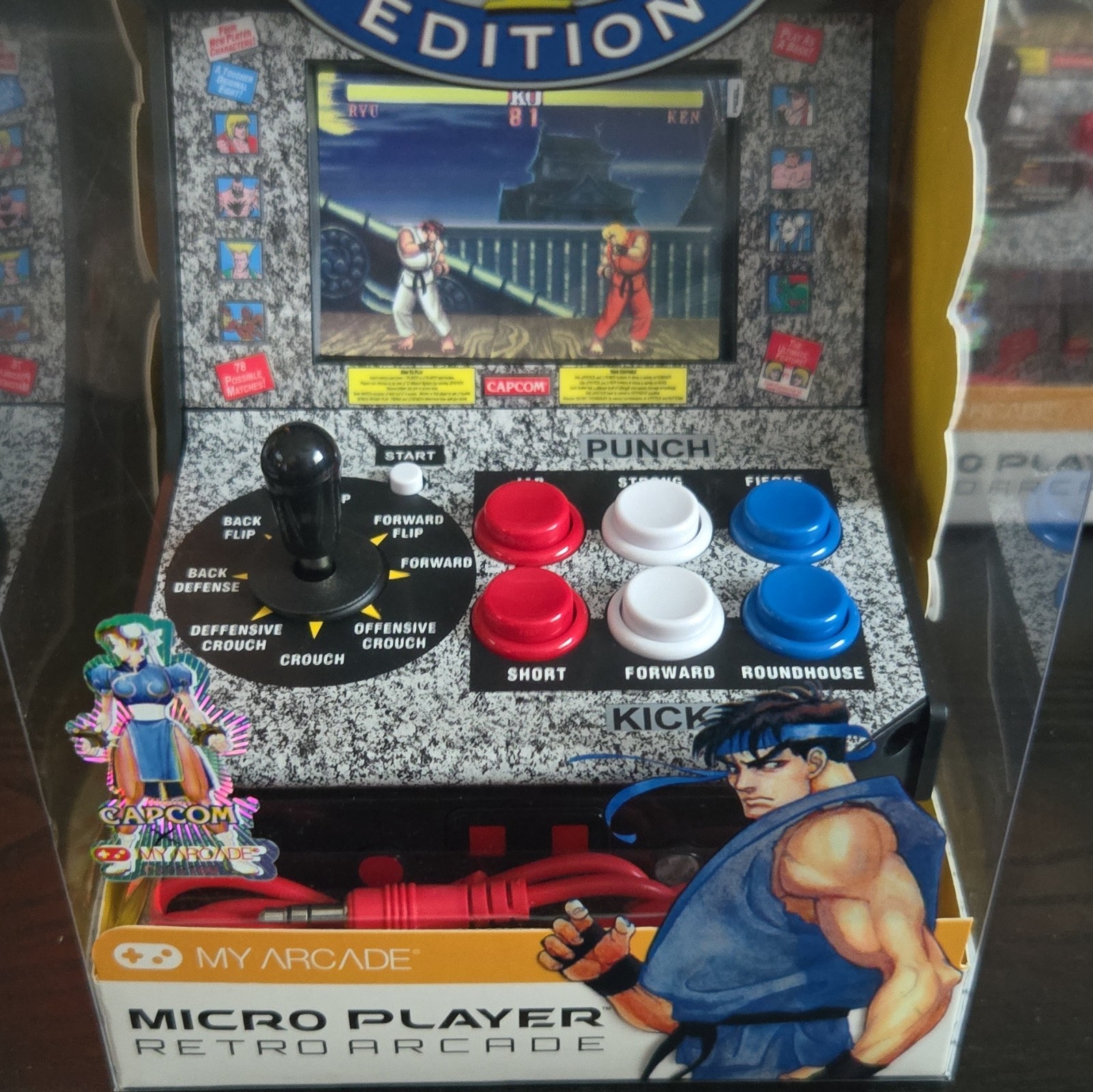 My Arcade Micro Player Retro Arcade – Street Fighter II: Champion Edition (2023)