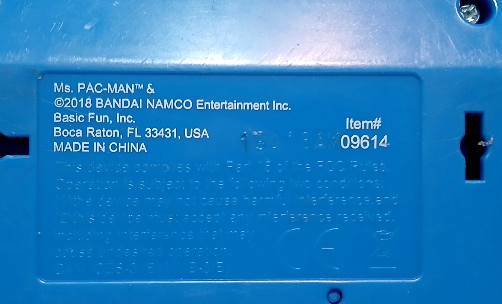 Ms. Pac-Man Hand Held Mini Arcade Video Game 2018 Pacman Pac Man Used Works!!