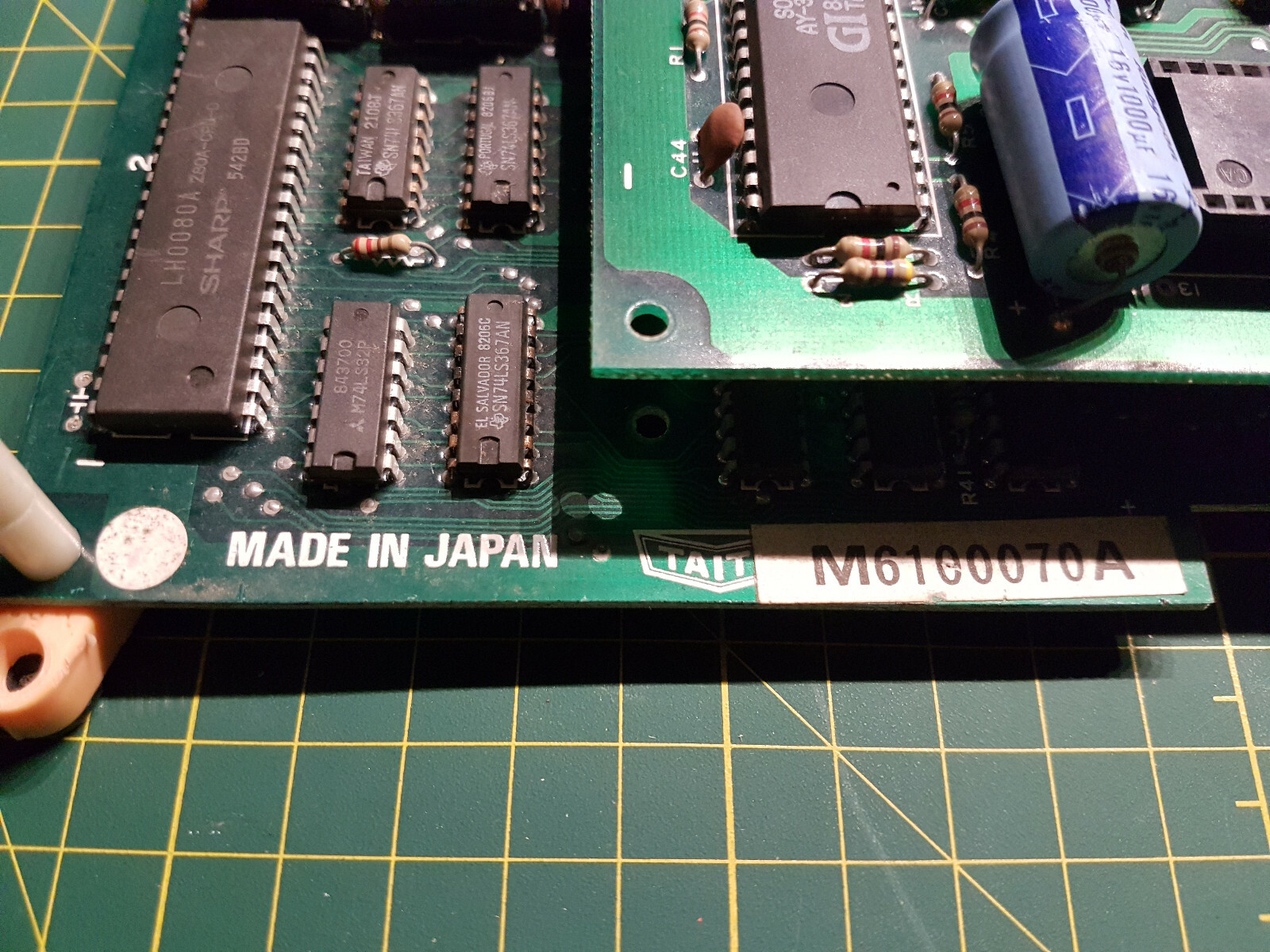 RARE Taito Samurai Nipponichi Arcade PCB – WORKING – Ships From Canada – B5