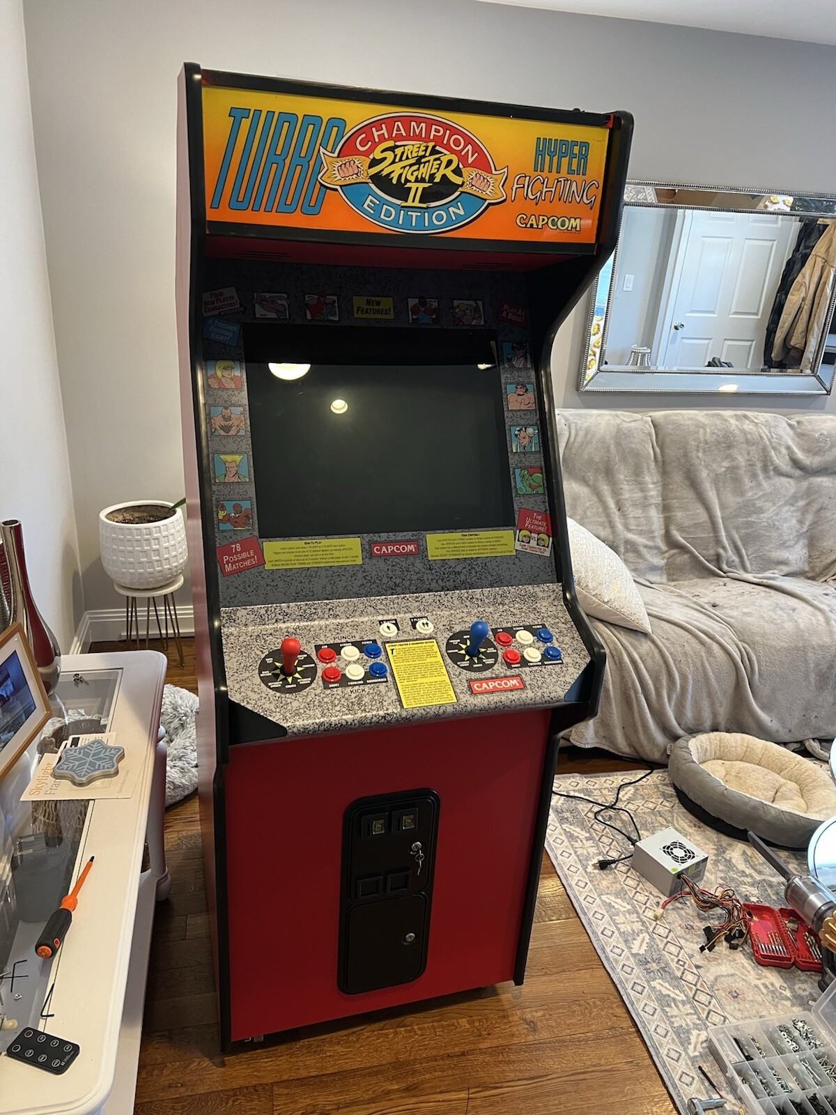 street fighter 2 Hyper Fighting Arcade Game
