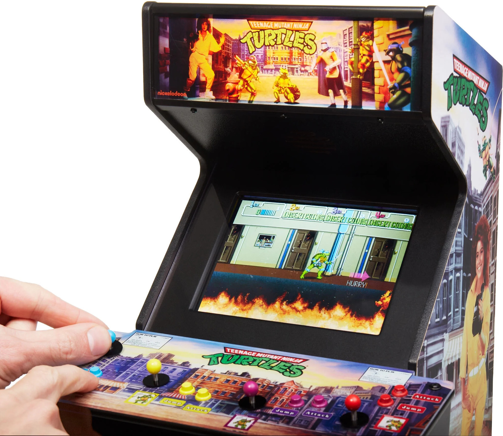 Arcade Video Game Teenage Mutant Ninja Turtles (TMNT)