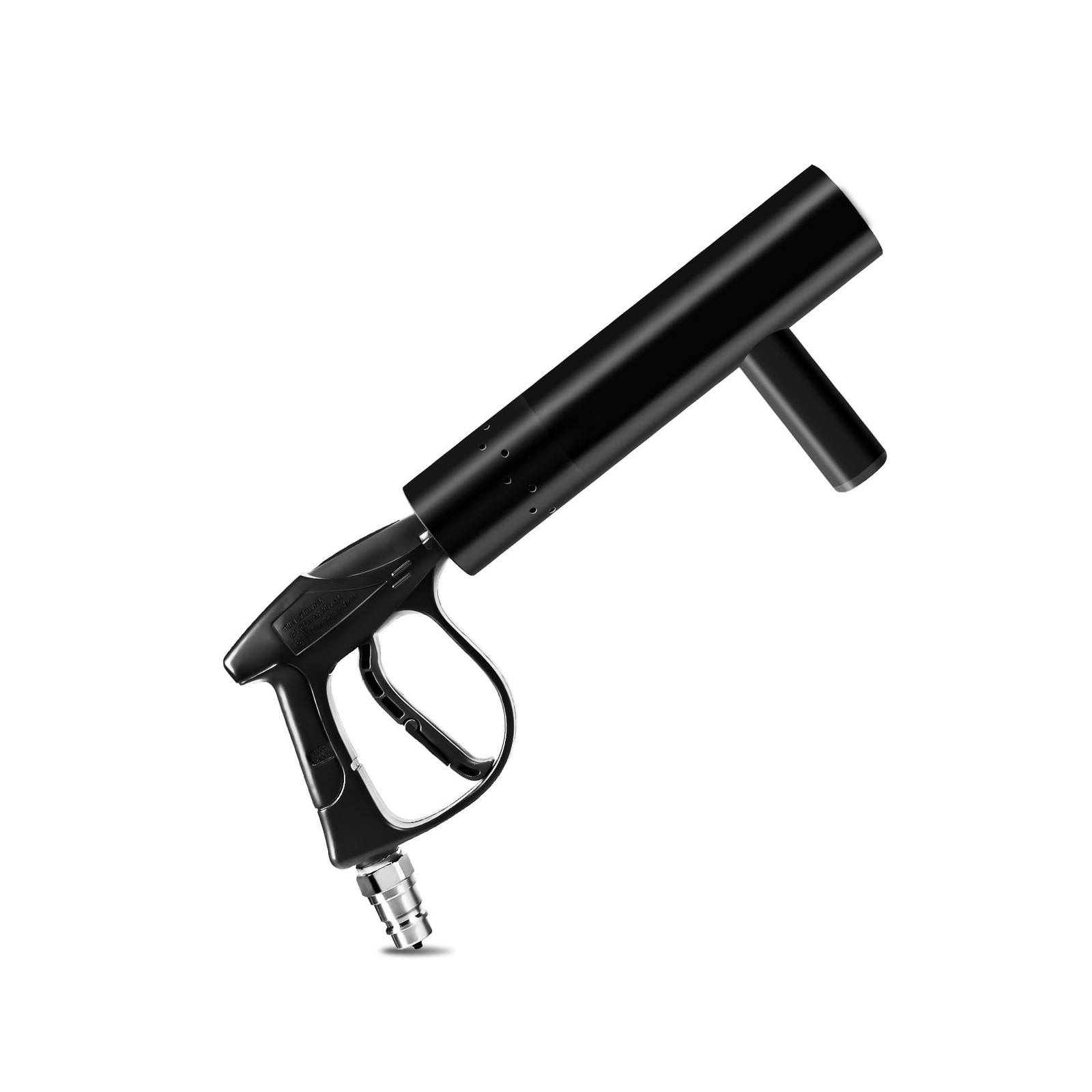 Mini CO2 Handheld Blaster, CO2 Jet Machine Night Club DJ Hand CO2 Cannon Black
