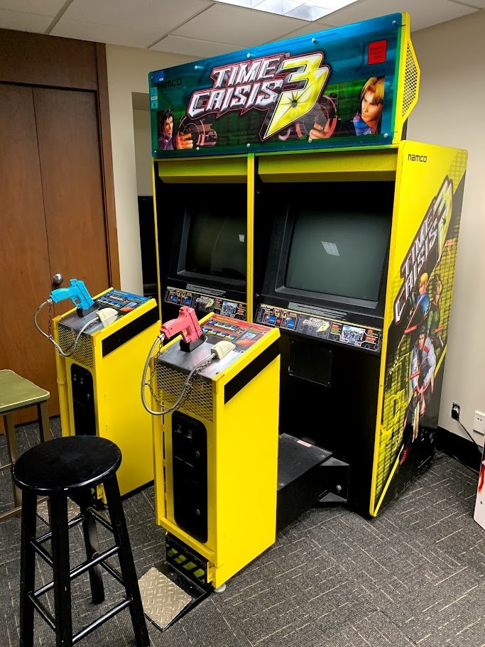 TIME CRISIS 3 Full Size Arcade Gun Shooting Video Game Machine