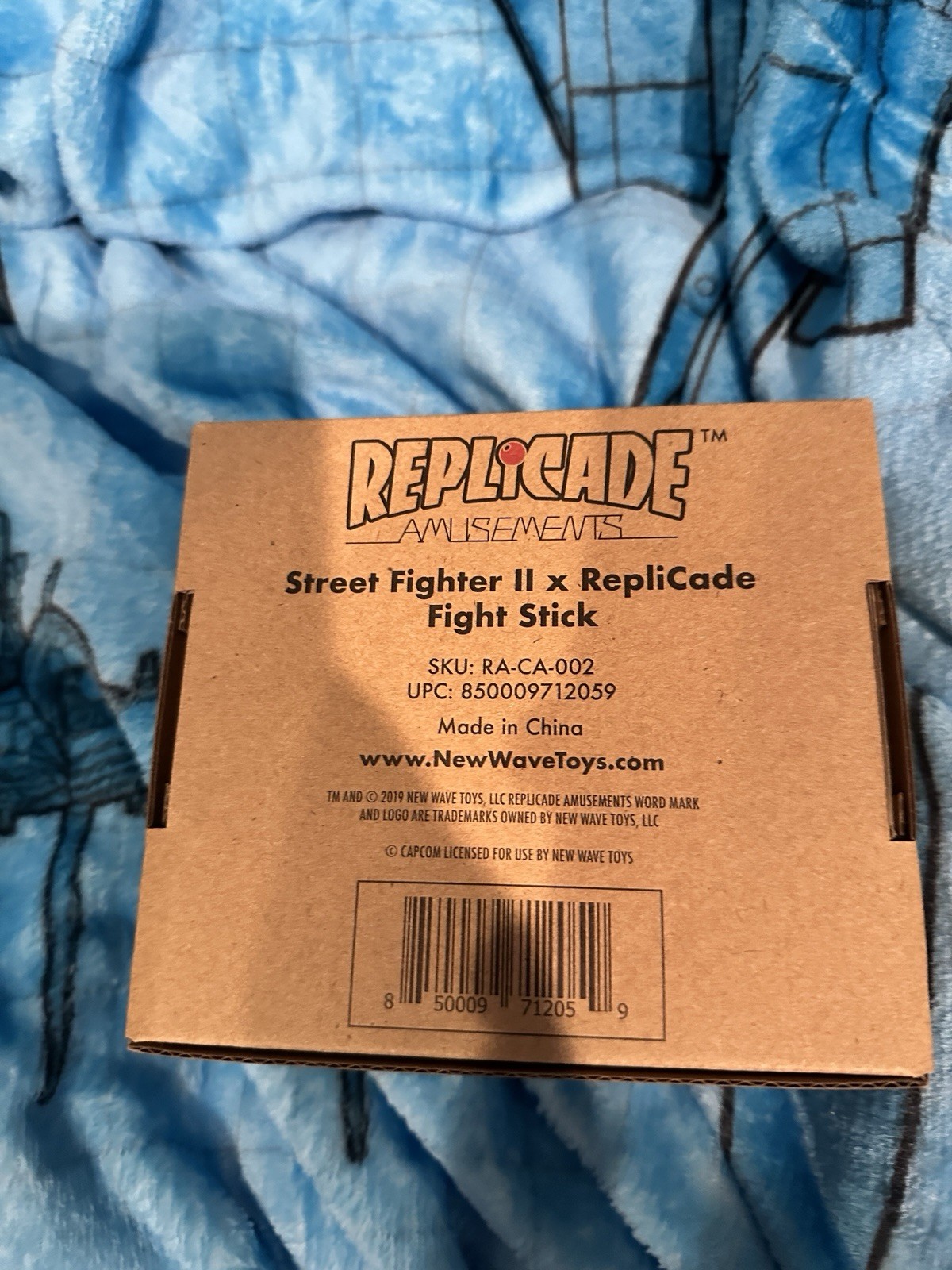 New Wave Toys Replicade Street Fighter II Fight Stick Mini Arcade Controller New