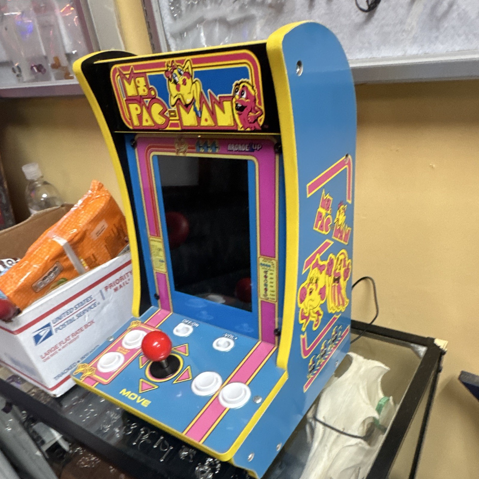 Arcade1Up Ms. Pac-Man Countertop Tabletop Video Arcade Machine (Reproduction)