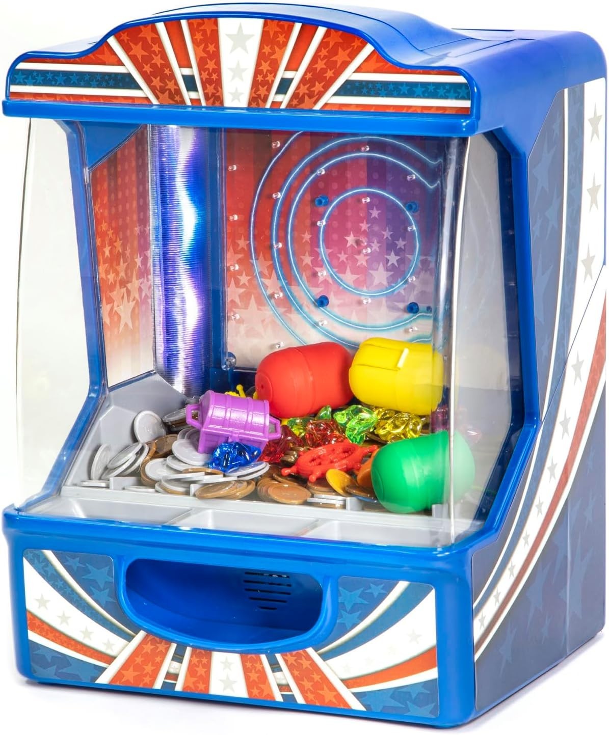 Retro Arcade Electronic: Coin Pusher – Tabletop Game, Push The Coins Over The…