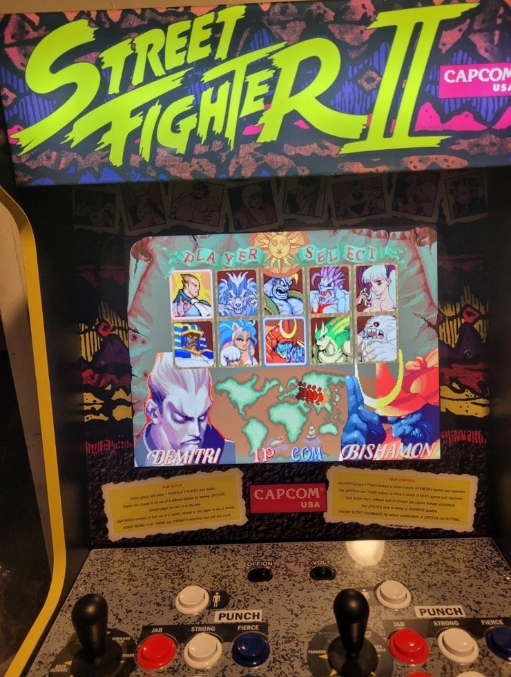 Mint! Adult Owned Arcade1Up Capcom USA Legacy Edition Street Fighter 2