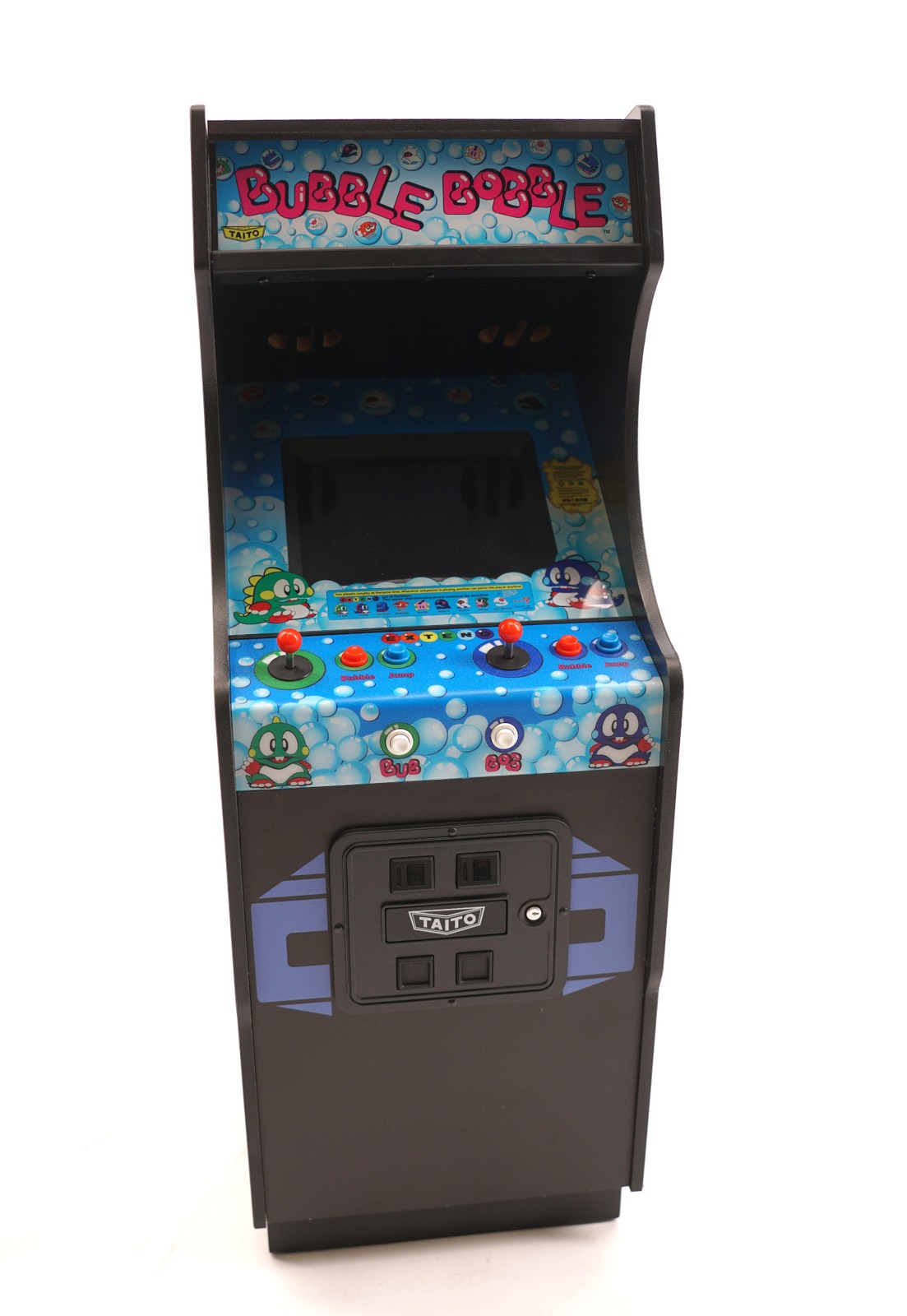 Numskull Official Taito Bubble Bobble Quarter Size Wooden Arcade Cabinet