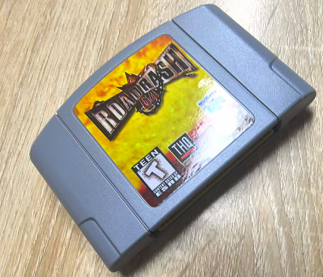 US shipping For Nintendo 64 Road Rash 64 Video Game