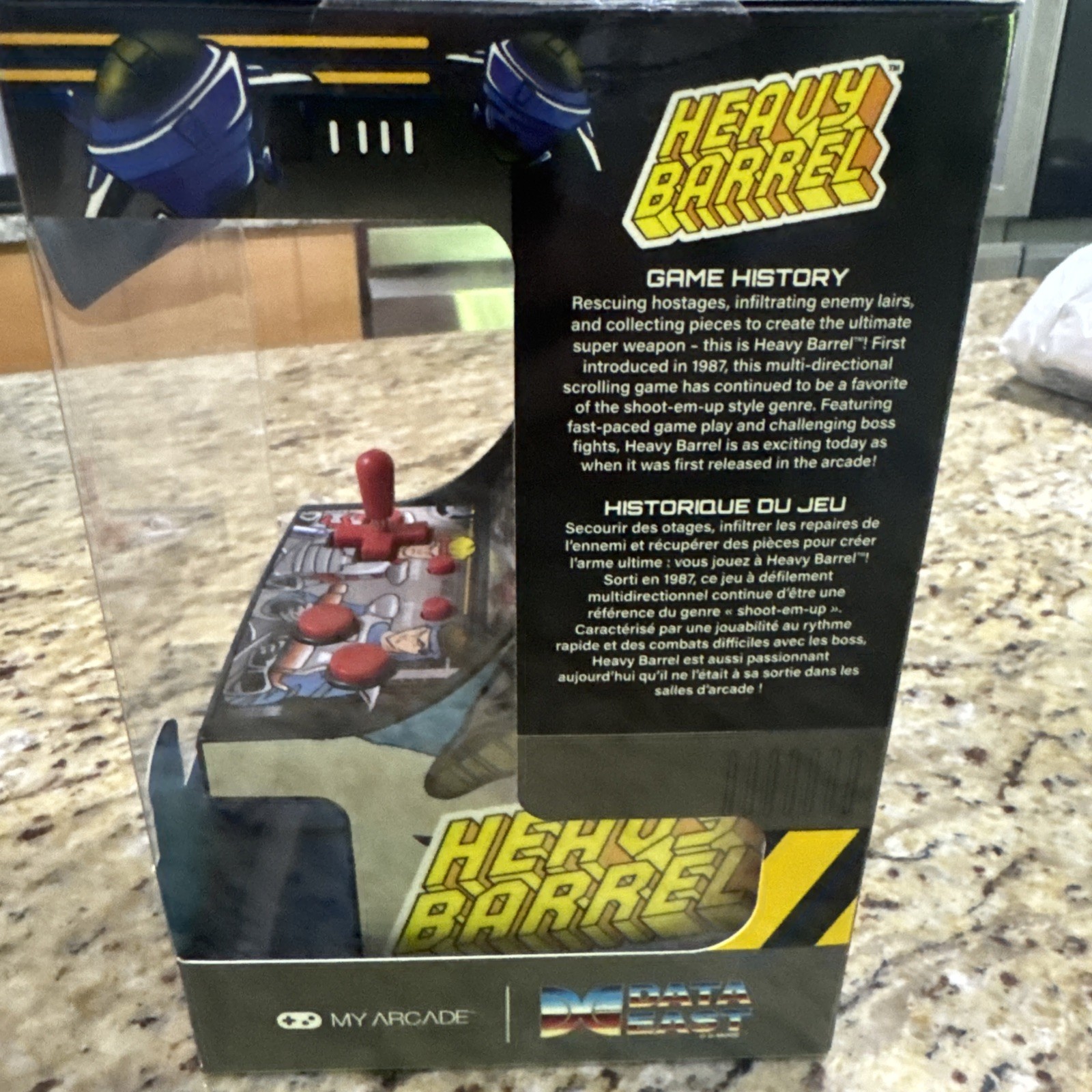 Heavy Barrel My Arcade Micro Player Mini Retro Arcade Game Machine New NIB 2017
