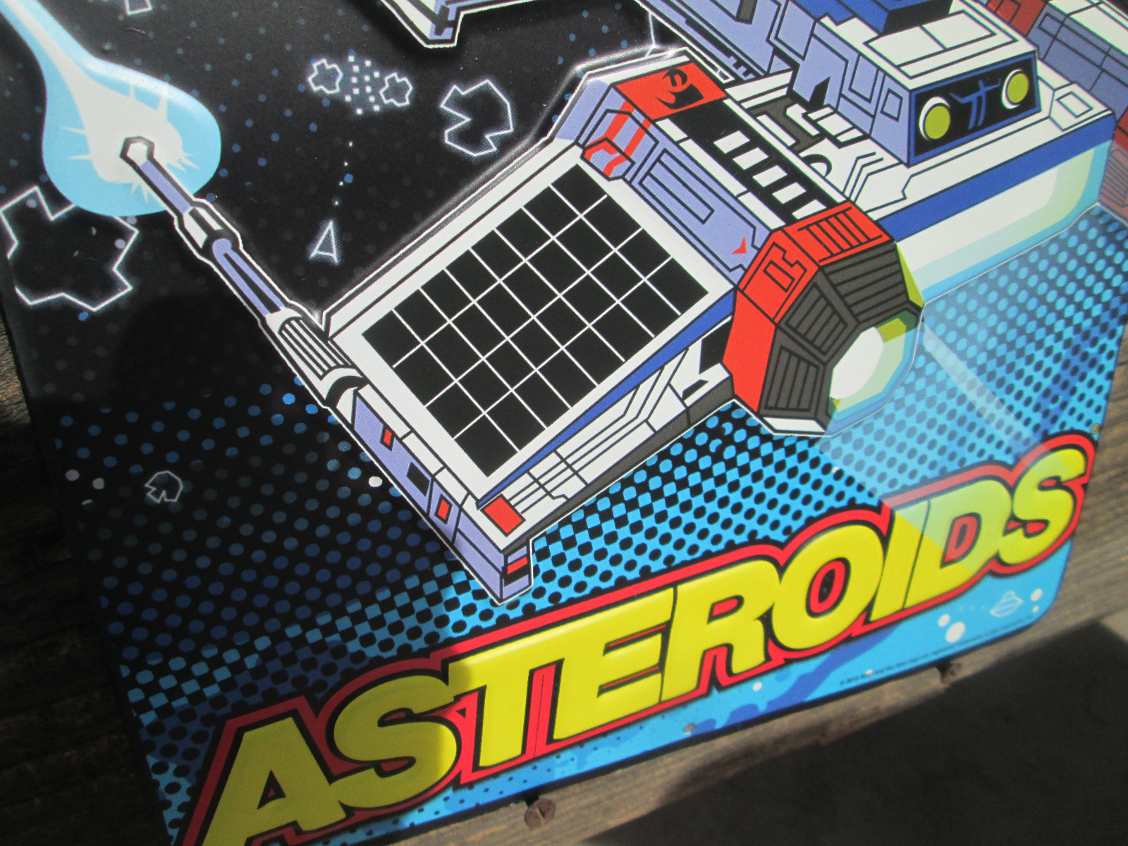 ASTEROIDS ARCADE GAME METAL SIGN Quality VINTAGE LOOK VIDEO PINBALL AMUSEMENT