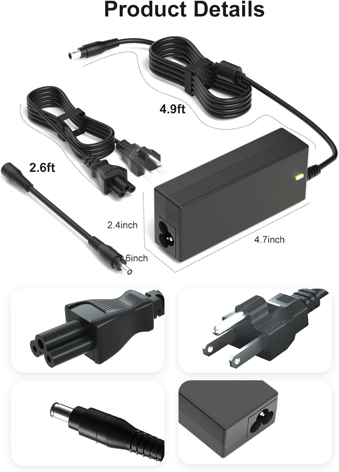 12V Power Cord Compatible with Arcade1up Game Machine Arcade 1up All Riser Co…