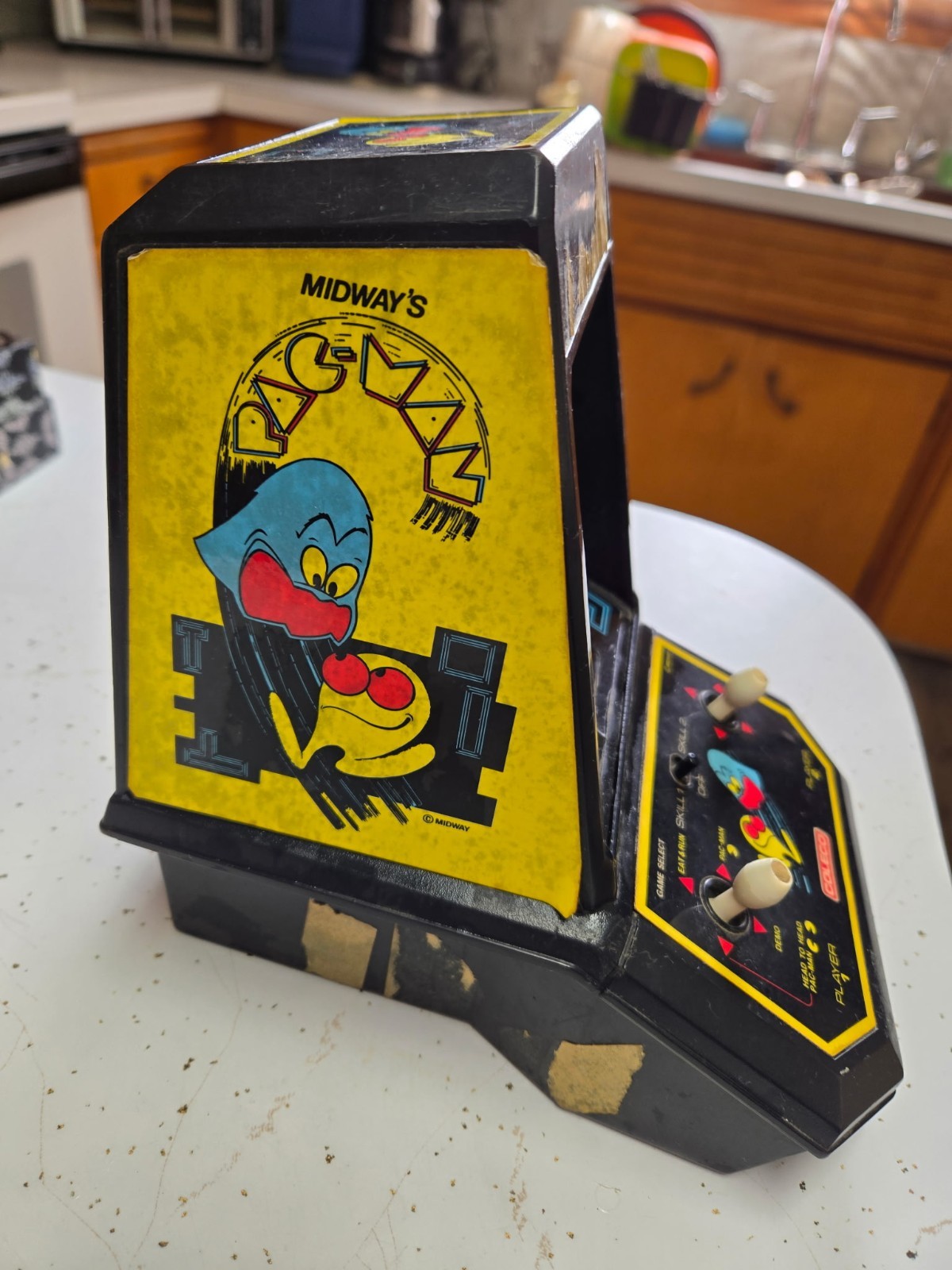 Coleco Pac-Man 1981 Tabletop Arcade Game Midway Vintage Tested Working