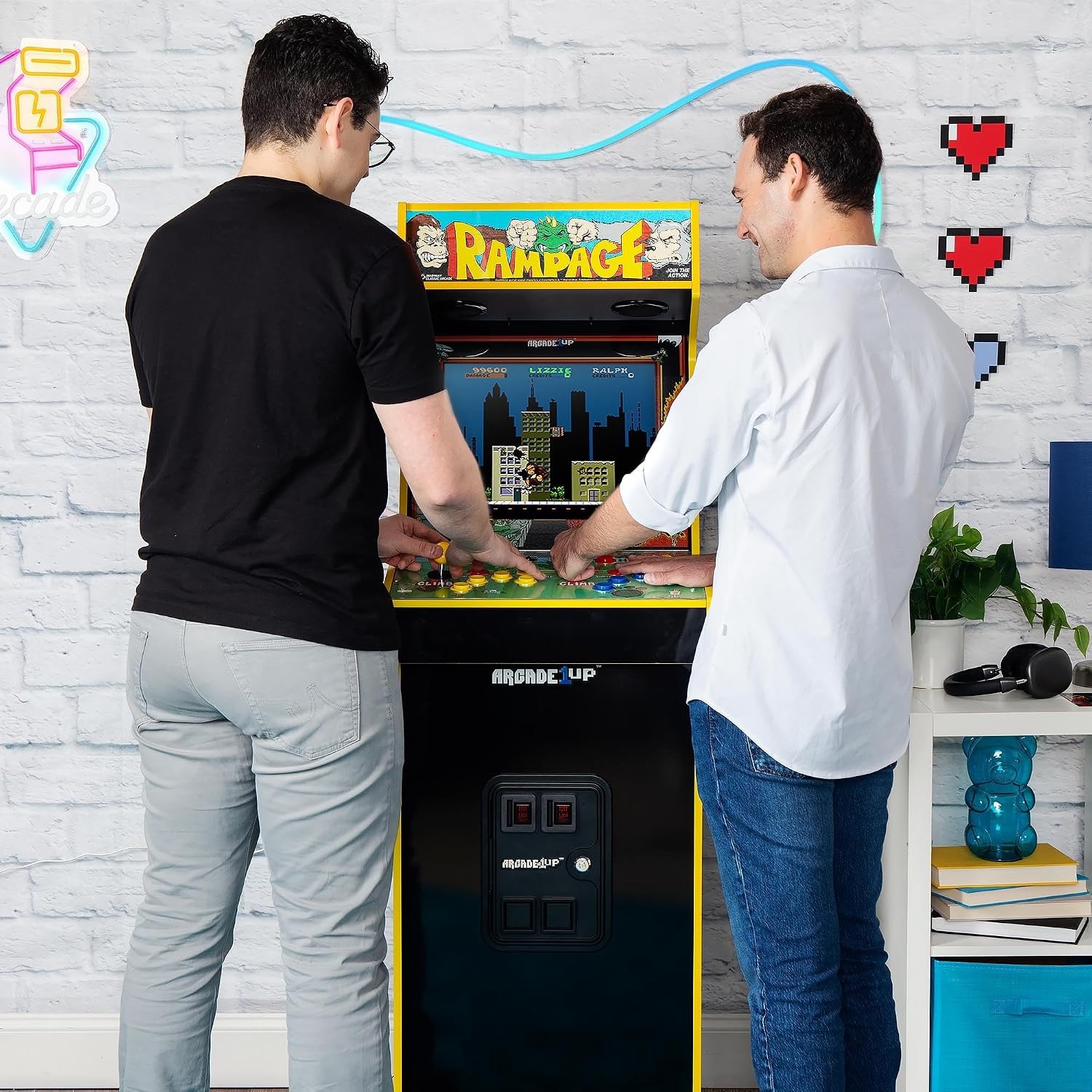 ARCADE1UP Rampage/Joust Deluxe Arcade Machine