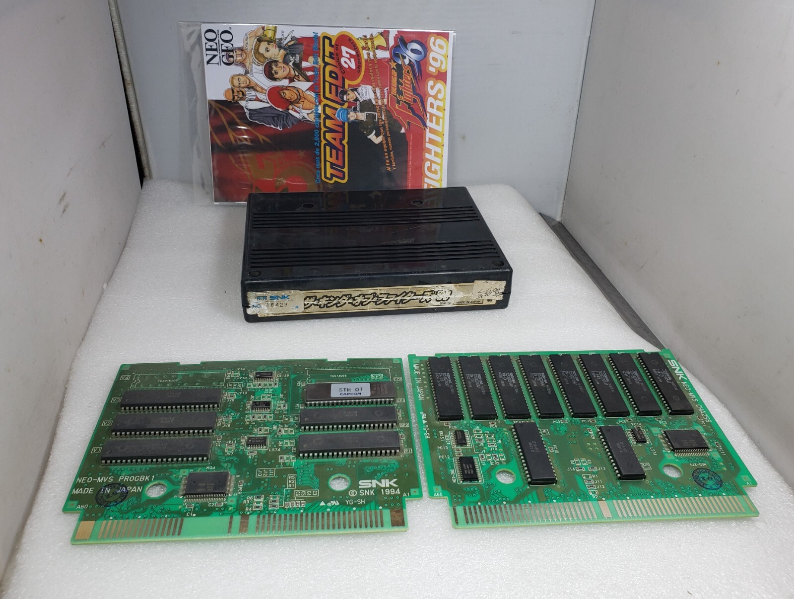 SNK Cart – The King of Fighter 96 MVS Original Arcade Video Game Japan